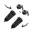 thumbnail image 1 of Front Shock Coil Spring Wheel Hub Tie Rod Kit 6 Piece - Compatible with 2002 - 2009 Chevy Trailblazer 2003 2004 2005 2006 2007 2008, 1 of 2