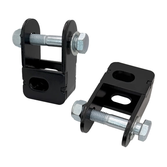 Front Shock Extension Kit 1-3" Compatible with Chevy Silverado & GMC Sierra 2500HD, 3500HD 2011-2024 - Shock Extension Bracket Mount for 8 Lug Pickup Trucks