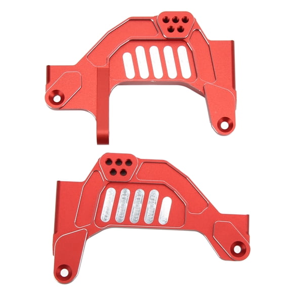 Front Shock Plate Replacement Aluminum Alloy Front Shock Tower Board for SCX6 1/6 Car Red