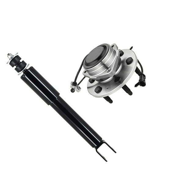 Front Shock Absorber-Wheel Hub Bearing Assembly For 2000-2006 Chevrolet Tahoe RWD Monotube Performance Upgrade