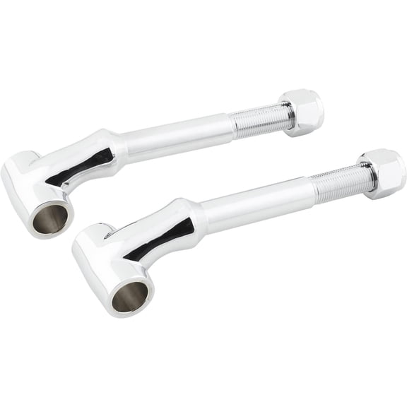 Front Solid Axle Leaf Spring Perch, Chrome Forged Steel