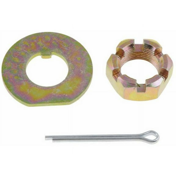 Front Spindle Lock Nut Kit - Compatible with 1965 - 1981 Oldsmobile Cutlass 1966 1967 1968 1969 1970 1971 1972 1973 1974 1975 1976 1977 1978 1979 1980