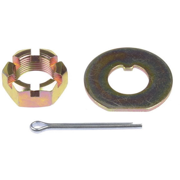 Front Spindle Lock Nut Kit - Compatible with 1969 - 1979 Chevy Nova 1970 1971 1972 1973 1974 1975 1976 1977 1978