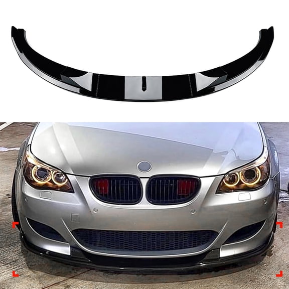 Front Spoiler Lip Splitter For BMW 5 Series E60 E61 M5 2005-2010