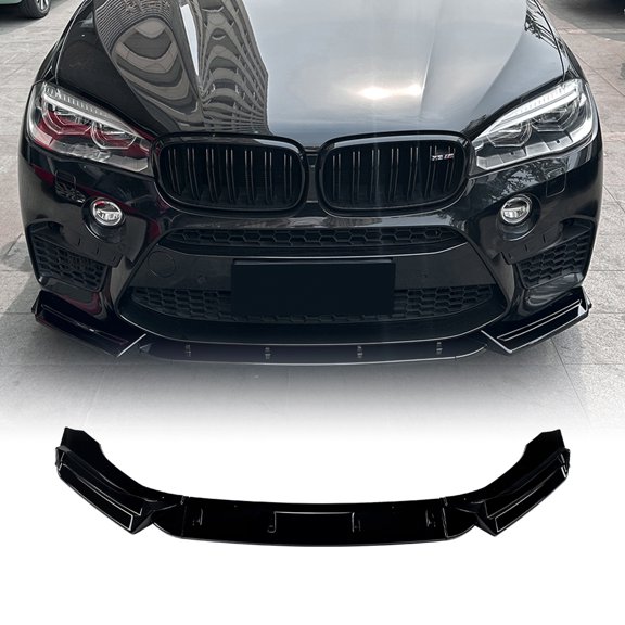 Front Spoiler Lip Splitter for BMW X5M F85 X6M F86 2015-2018