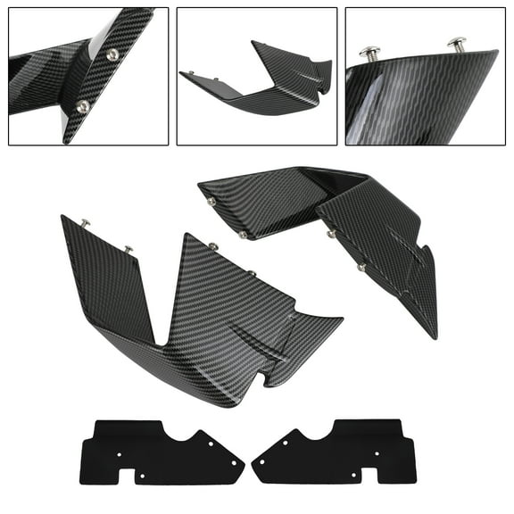 Front Spoiler Wind Winglets Fairing fit for BMW S1000RR 2019-2022