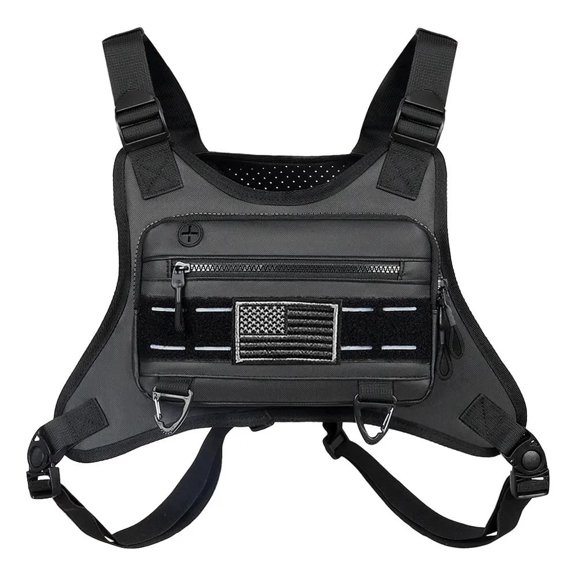 c Front Sports Chest, Backpack Resistant, Reflective