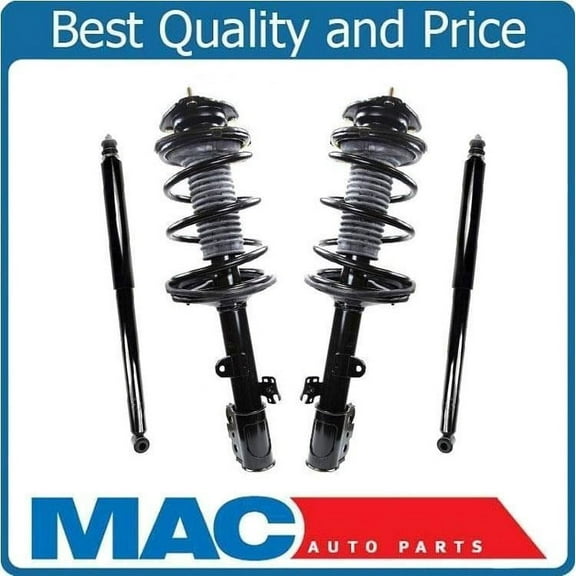 Front Spring Struts & Rear Shocks for Toyota Rav4 01-05 All Wheel Drive