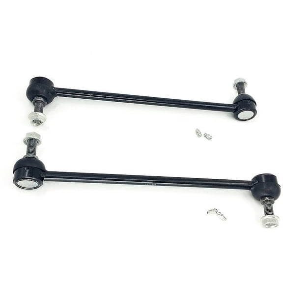 Front Stabilizer Sway Bar Link Kit - 2 Piece - Compatible with 1996 - 2016 Dodge Grand Caravan 1997 1998 1999 2000 2001 2002 2003 2004 2005 2006 2007 2008 2009 2010 2011 2012 2013 2014 2015