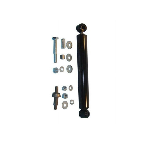Front Steering Damper - Compatible with 1973 - 1986 Chevy K20 Suburban 4WD 1974 1975 1976 1977 1978 1979 1980 1981 1982 1983 1984 1985