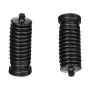 Front Steering Gear Bellow Boots Left & Right 2 Pieces Set Fits select 1990-2004 SUBARU LEGACY, 2003-2006 SUBARU BAJA