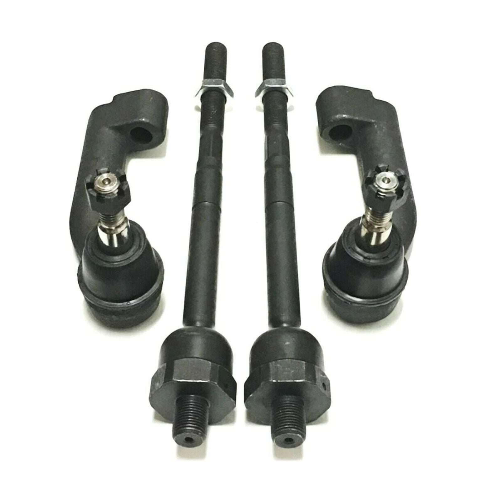 Front Steering Inner Tie Rod Ends + Outer Tie Rod Ends 4 Pc Set Fits select: 2009-2017 FORD F150, 2007-2016 FORD EXPEDITION