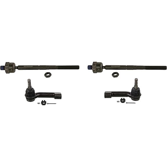Front Steering Kit (Outer Tie Rods Inner Tie Rods) for 2009-2014 Ford F-150