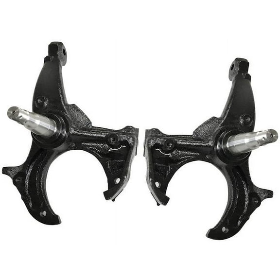Front Steering Knuckle Kit - Compatible with 1982 - 1987 Pontiac Bonneville 1983 1984 1985 1986