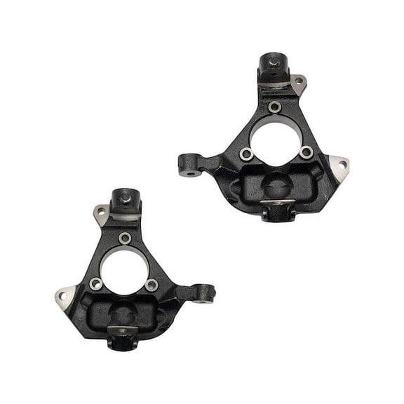 Front Steering Knuckle Set 2 Piece - Compatible with 2007 - 2013 Chevy Avalanche 2008 2009 2010 2011 2012