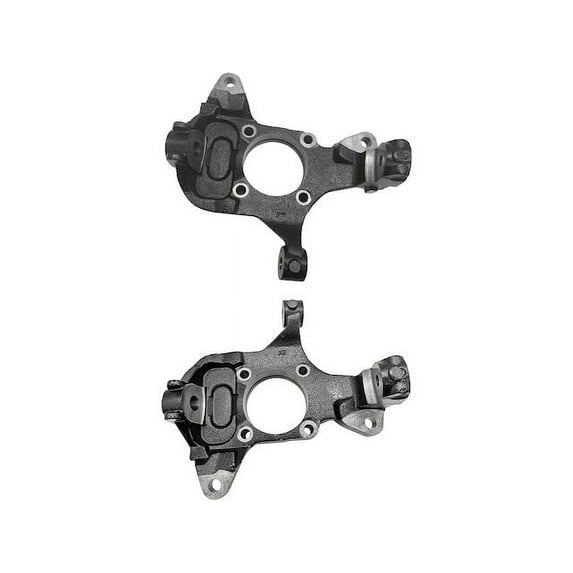 Front Steering Knuckle Set - Compatible with 2001 - 2013 Chevy Suburban 2500 2002 2003 2004 2005 2006 2007 2008 2009 2010 2011 2012