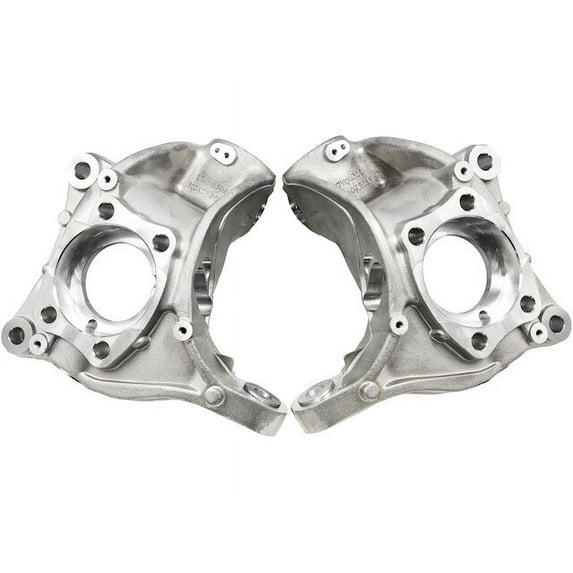 Front Steering Knuckle Set - Compatible with 2009 - 2013 Audi A3 Quattro 2010 2011 2012