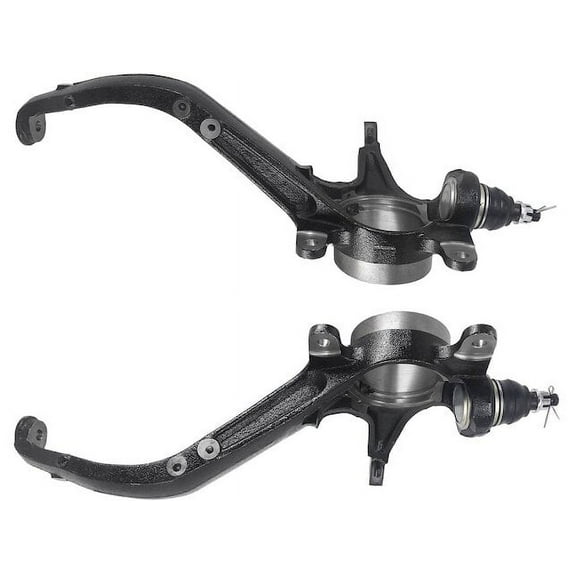 Front Steering Knuckle Set - Compatible with 2009 - 2014 Acura TSX 2010 2011 2012 2013