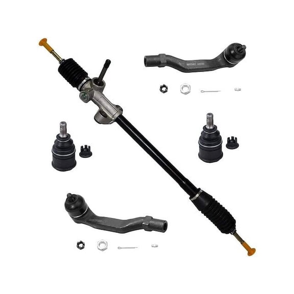 Front Steering Rack Ball Joint Tie Rod Kit - Compatible with 1988 - 1991 Honda CRX 1989 1990