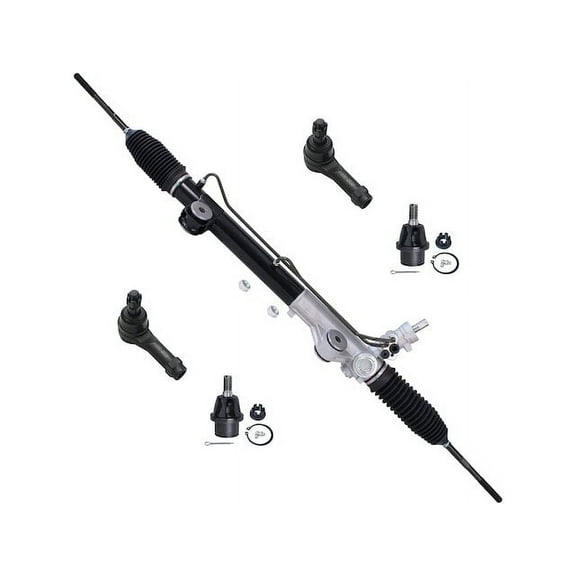 Front Steering Rack Ball Joint Tie Rod Kit - Compatible with 2004 - 2008 Ford F-150 2005 2006 2007