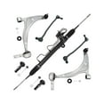 thumbnail image 1 of Front Steering Rack Control Arm Tie Rod Kit - Compatible with 2002 - 2006 Nissan Altima 2003 2004 2005, 1 of 2