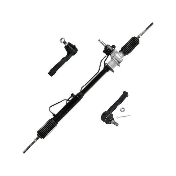 Front Steering Rack and Tie Rod End Kit - Compatible with 1995 - 2002 Mazda Millenia 1996 1997 1998 1999 2000 2001