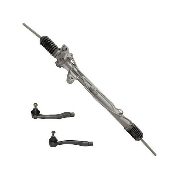 Front Steering Rack and Tie Rod End Kit - Compatible with 1997 - 2001 Honda CR-V 1998 1999 2000