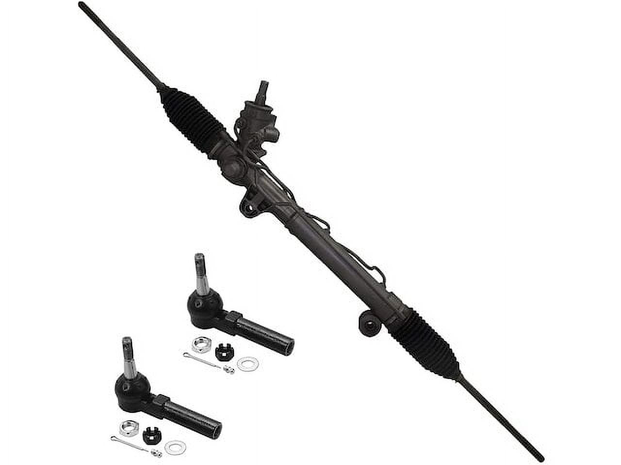 Front Steering Rack and Tie Rod End Kit Compatible with 2000 2007