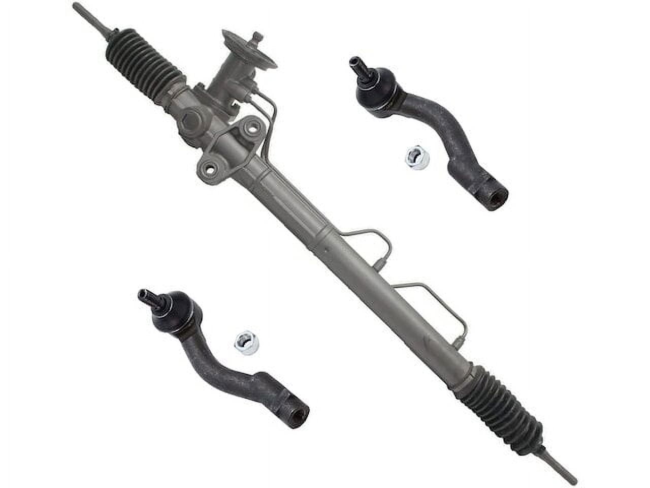 Front Steering Rack and Tie Rod End Kit - Compatible with 2001 Hyundai ...