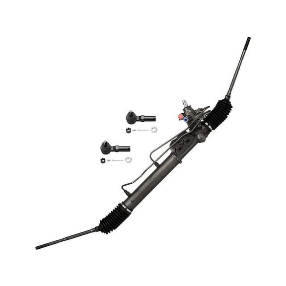 Front Steering Rack and Tie Rod End Kit - Compatible with 2002 - 2004 INFINITI I35 Base 2003