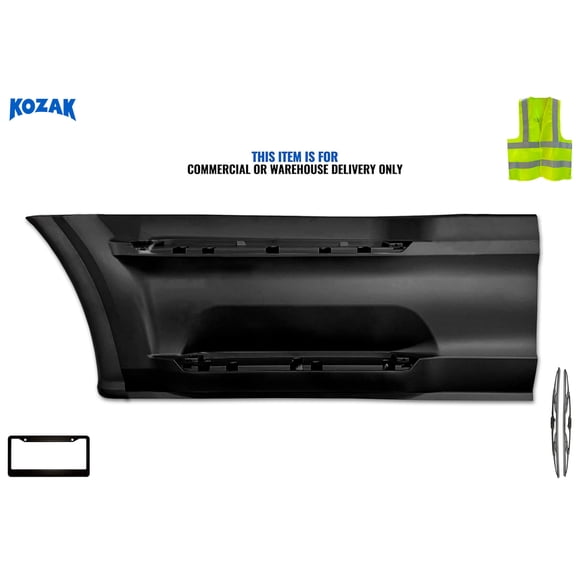 Front Step Side Panel with Bracket and Extension Left Driver Side (N33-6116-202100, N46-6074R) Compatible with Peterbilt 579 2022+