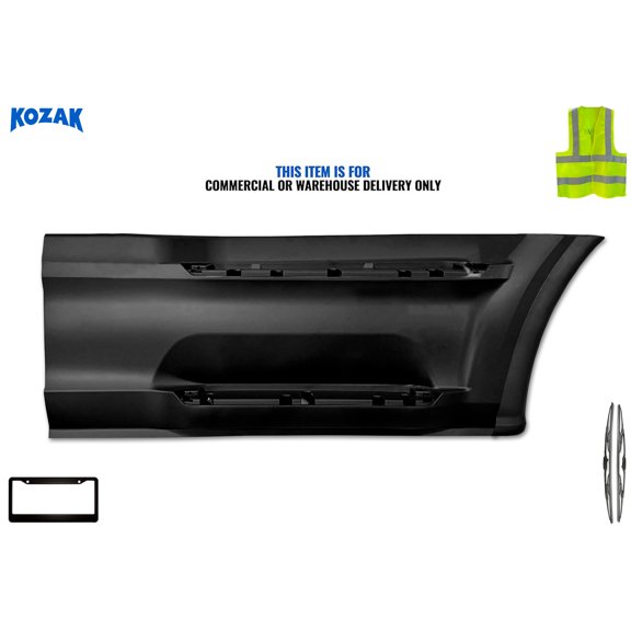 Front Step Side Panel with Bracket and Extension Right Passenger Side, (N33-6116-202100, N46-6074) Compatible with Peterbilt 579 2022+