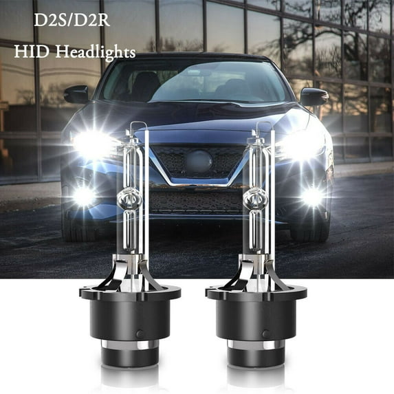 Front Stock HID Headlight Bulb For Mazda 3 2004-2009 LOW BEAM Set of 2 SPORT Waterproof and Dustproof