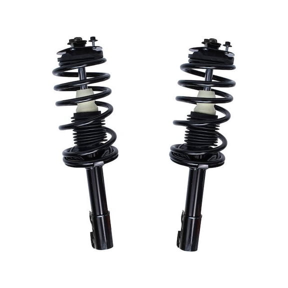 Front Strut Assembly Set - Compatible with 1993 - 2001 Saturn SW2 Base 1994 1995 1996 1997 1998 1999 2000