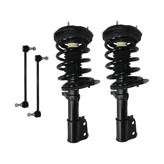 Front Strut Assembly and Sway Bar Link Kit - Compatible with 1999 - 2004 Chrysler 300M 2000 2001 2002 2003