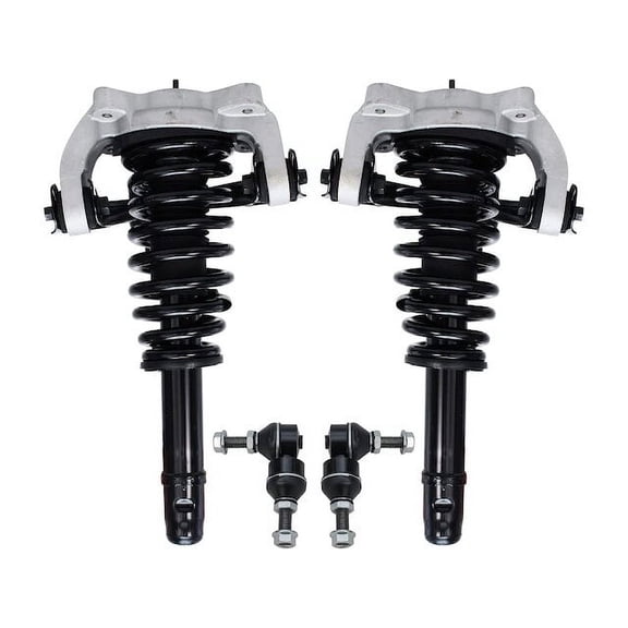Front Strut Assembly and Sway Bar Link Kit - Compatible with 1999 - 2006 Dodge Stratus Sedan 2000 2001 2002 2003 2004 2005