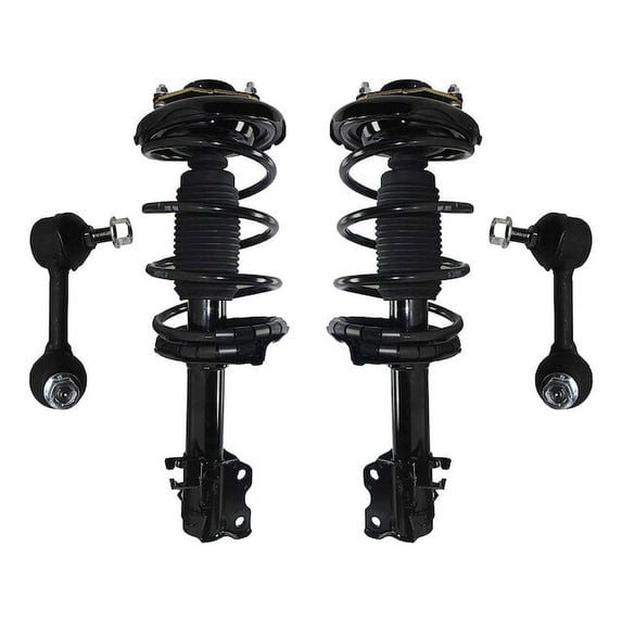 Front Strut Assembly and Sway Bar Link Kit - Compatible with 2002 - 2003 Nissan Maxima