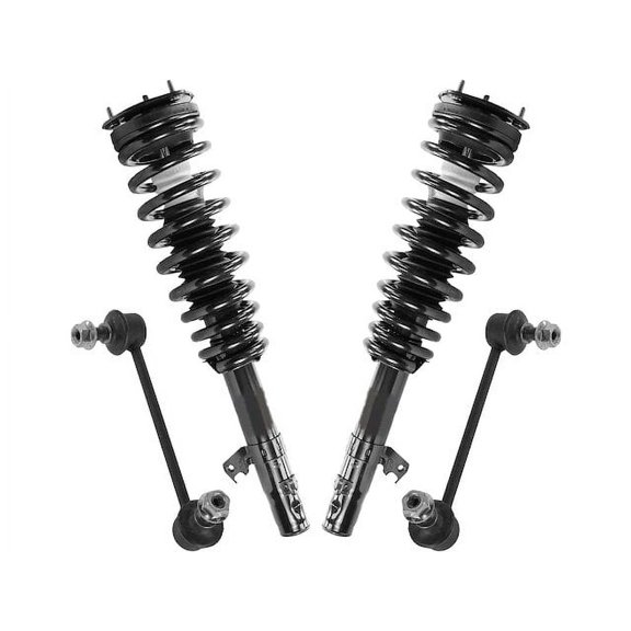 Front Strut Assembly and Sway Bar Link Kit - Compatible with 2003 - 2008 Mazda 6 2004 2005 2006 2007