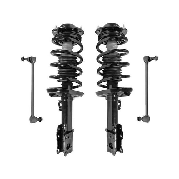 Front Strut Assembly and Sway Bar Link Kit - Compatible with 2005 - 2009 Pontiac G6 2006 2007 2008