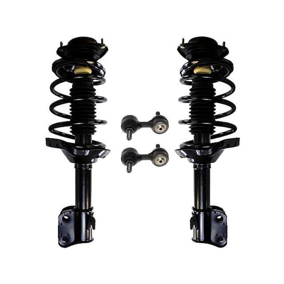 Front Strut Assembly and Sway Bar Link Kit - Compatible with 2006 - 2008 Subaru Forester 2007