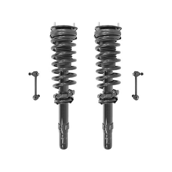 Front Strut Assembly and Sway Bar Link Kit - Compatible with 2006 Lincoln Zephyr