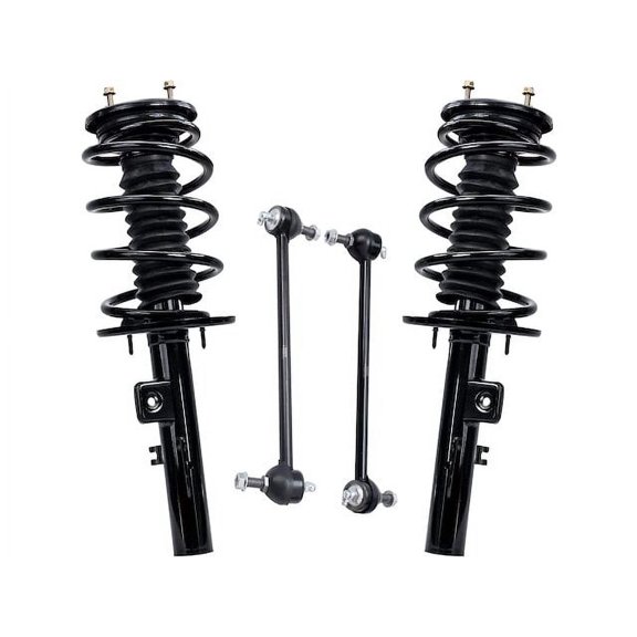 Front Strut Assembly and Sway Bar Link Kit - Compatible with 2008 - 2009 Ford Taurus