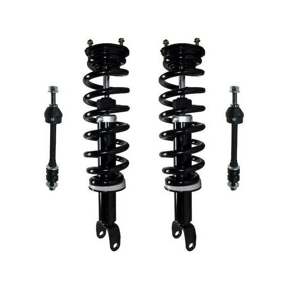 Front Strut Assembly and Sway Bar Link Kit - Compatible with 2009 - 2010 Dodge Ram 1500