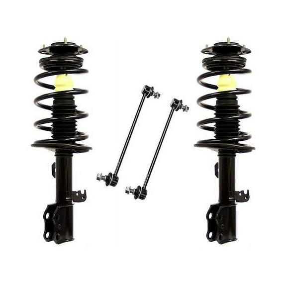 Front Strut Assembly and Sway Bar Link Kit - Compatible with 2009 - 2013 Toyota Matrix 2010 2011 2012