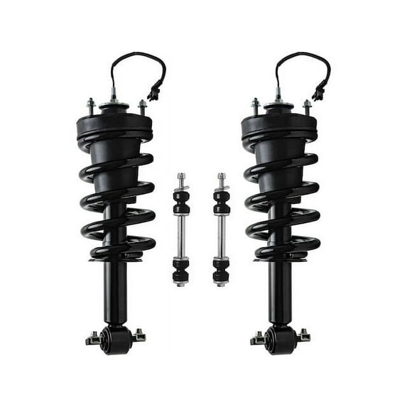 Front Strut Assembly and Sway Bar Link Kit - Compatible with 2015 - 2019 GMC Yukon 2016 2017 2018