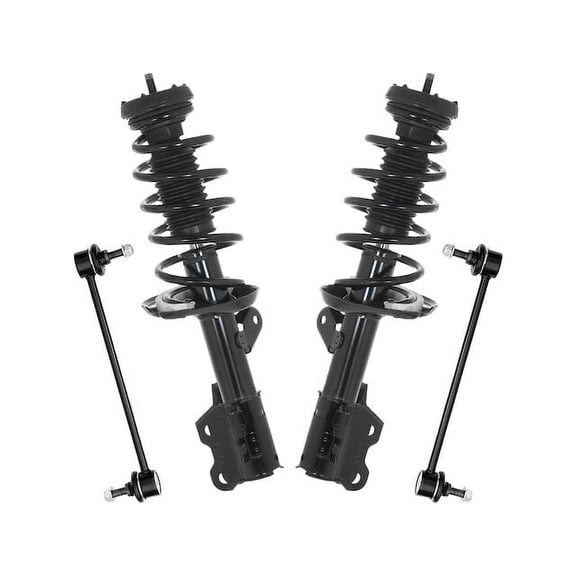 Front Strut Assembly and Sway Bar Link Kit - Compatible with 2015 - 2022 Chevy Trax 2016 2017 2018 2019 2020 2021