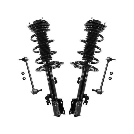 Front Strut Assembly and Sway Bar Link Kit - Compatible with 2016 - 2019 RX350 2017 2018