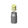 thumbnail image 1 of Front Strut Bellows - Compatible with 2008 - 2016 Mitsubishi Lancer 2009 2010 2011 2012 2013 2014 2015, 1 of 2