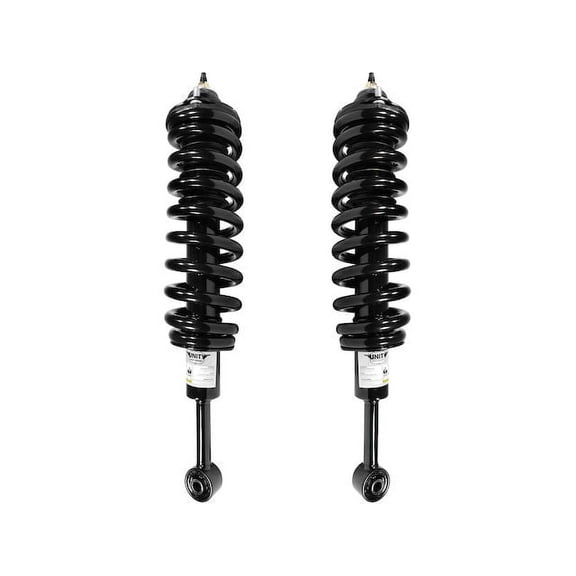 Front Strut and Coil Spring Assembly Kit - 2 Piece - Compatible with 2003 - 2019 Toyota 4Runner (Excludes X-REAS Suspension and Kinetic Suspension) 2004 2005 2006 2007 2008 2011 2013 2014 2018