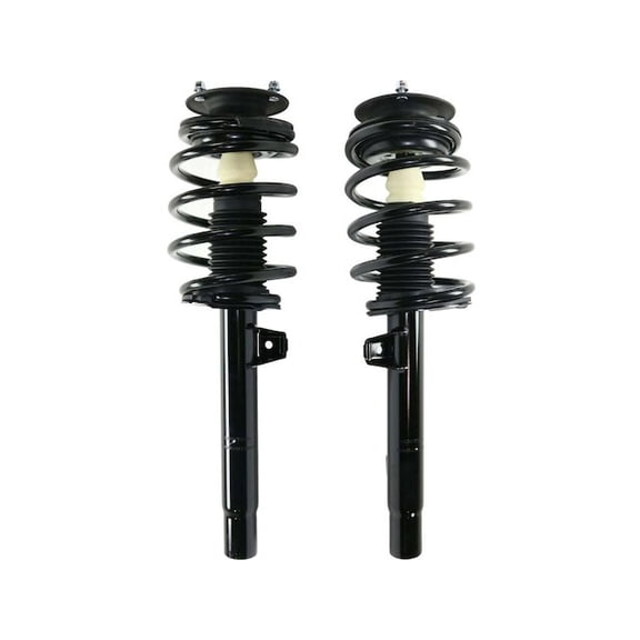 Front Strut and Coil Spring Assembly Set of 2 - Compatible with 2001 - 2006 BMW 325Ci without All Wheel Drive (Excludes Sport Handling Package Models) 2002 2003 2004 2005